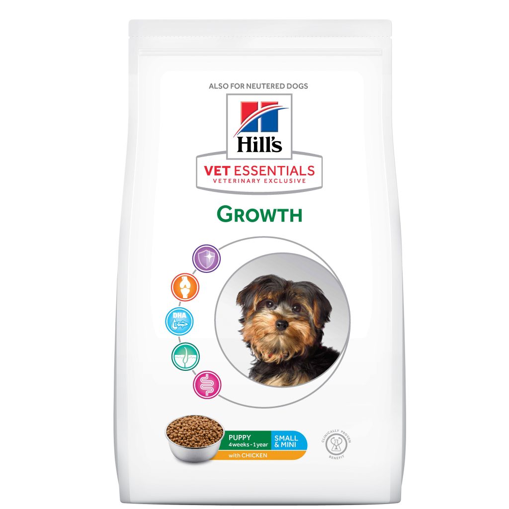 Hill's Vet Essentials הילס וט אסנשיאלס מזון לכלב גור מגזע קטן (עם עוף