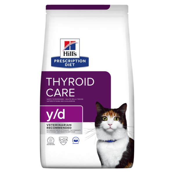 Y/D Hill's Prescription Diet  מזון רפואי לחתול 3 ק"ג