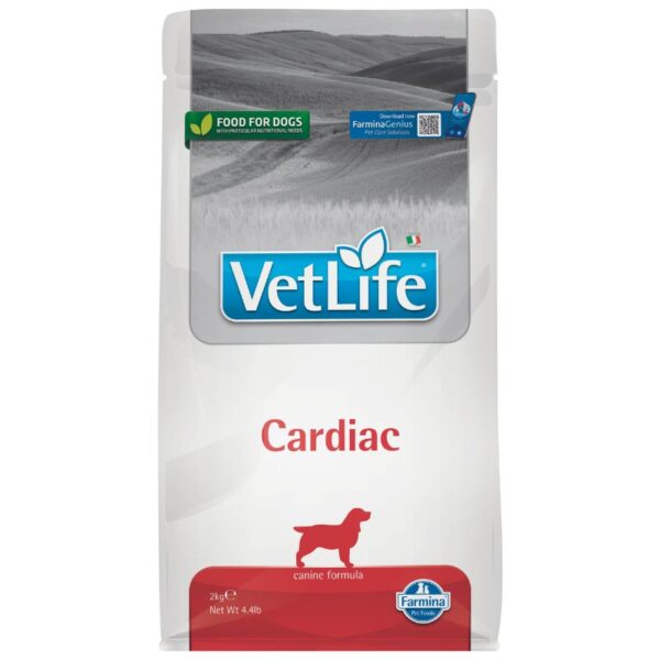 Vetlife Cardiac - מזון רפואי לכלב בתמיכה בתיפקוד הלב 2 קייג